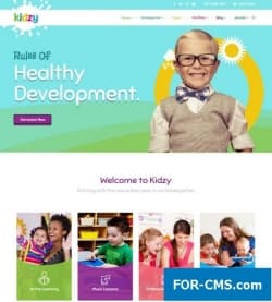 JoomShaper Kidzy v1.4 - шаблон детского сада