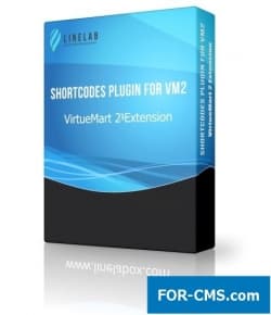 Shortcodes Plugin for VirtueMart 3 and 2
