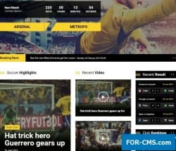 SP Soccer 1.4 - the sports Joomla component