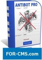 ANTIBOT PRO - protection at registration in JoomShopping