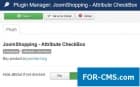 Independent checkbox attribute in JoomShopping