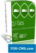 DJ-Tabs v1.3.2 - вкладки