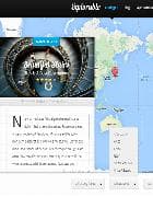  ET Explorable v1.9.8 - шаблон Wordpress с картой гугла 