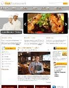  Hot Restaurant v1.0 - шаблон сайта ресторана для Joomla 