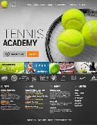 Hot Tennis v1.0 - a website template about tennis for Joomla