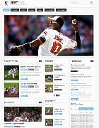 YJ Sportranks v1.0.4 - спортивный шаблон о бейсболе для Joomla