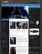 JA Anion v2.5.7 - a template of cinema of the blog for Joomla