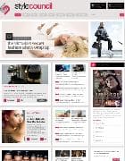JXTC Style Council v3.4.0 - a news template about fashion for Joomla