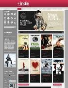JXTC IndieLife v3.4.0 - a template of cinema of the website for Joomla