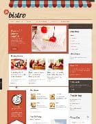  JA Bistro v2.5.4 - шаблон сайта кафе для joomla 