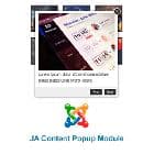  JA Content Popup v1.1.3 - news module in the pop-up window 
