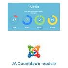 JA CountDown Module v1.0.7 - модуль обратного отсчета для Joomla