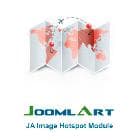 JA Image Hotspot v1.1.3 - the module of points on the map of the world for Joomla