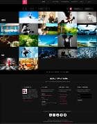 JA Lens v1.0.8 - a template of the website of the photographer on Joomla