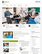 JSN Solid v2.1.0 - an educational template for Joomla