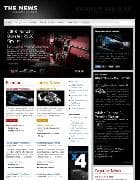  The GK News v3.0 - template for Joomla news portal 