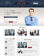 Hot Politics v1.0 - a template of the personal website of the politician or businessman for Joomla
