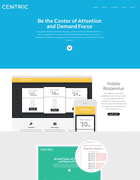  Centric Pro v1.1 - landing page template for wordpress 