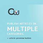 CW Multicategories v3.8.1.1 - мульти категории для Joomla