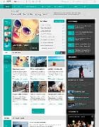 SJ Perty v2.1.0 - a template for the news websites on Joomla