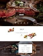  GK Steak House v3.26 - website template meat restaurant for Joomla 
