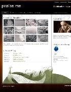 JB Praise v1.0.6 - a template of the personal website of the photographer for Joomla