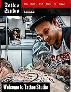  Tattoo Studio v1.0 - шаблон сайта тату салона 
