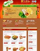OT FastFood v2.5.0 - a website template about fast food for Joomla