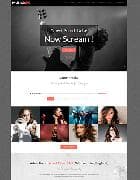 YJ Musicbox v1.0.2 - music landing page template for Joomla 