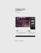  Sinapp v1.4 - template for Wordpress 