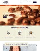  Hot Aroma v1.0.0 - website template about coffee Joomla 