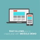 Module Demo v - the designer of demo of modules for Joomla