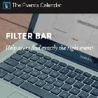 The Events Calendar:Filter Bar v4.1 - календарь событий для Wordpress