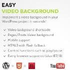  Easy Video Background v - видео бэкграунд для Wordpress 