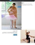 VT Dance Template v1.2 - a premium a template for the choreographic website