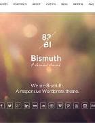 Bismuth v1.0.0 - the WordPress template from Themeforest No. 5625619