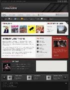 YOO Streamline v1.0.9 - a template of the musical blog for Joomla