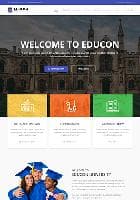 JS Educon v2.5 - a premium a template for the website of educational institution