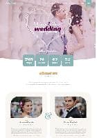  TZ Fuchsia Wedding v1.3 - премиум шаблон для сайта свадебных церемоний 