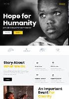 JS Hope v1.2 - a premium a template of the charitable website