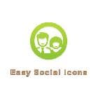  Easy Social Icons v3.1.8 - иконки Joomsocial 