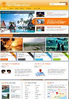  Hot Destinations WP v1.0 - a WordPress template for travel Agency 