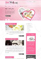  Hot Wedding WP v1.0 - a WordPress template for wedding salon 