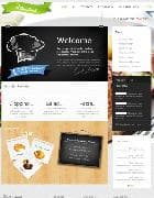  GK Restaurant v3.11.2 - beautiful website template restaurant Joomla 