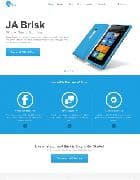  JA Brisk v1.1.8 - бизнес шаблон для Joomla 