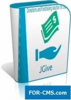 jGive - donations on Joomla