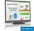 Organic Food - the Joomla template