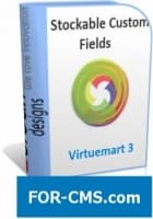 Stockable Custom Fields v1.4.6 for Virtuemart