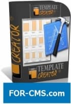 Template Creator CK v3.6.10 - create template in Joomla