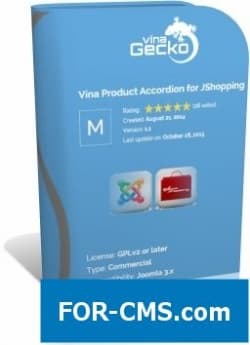 Vina Product Accordion for JShopping